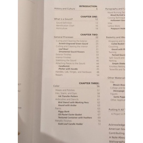 The Complete Book of GOURD CRAFT 22 Projects 55 Decorative Techniques 1996 SC - Picture 4 of 6